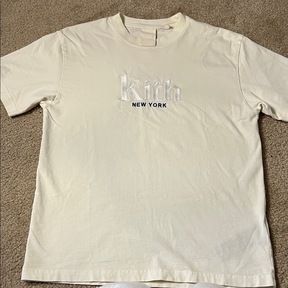 Kith Cream Short Sleeve Tee